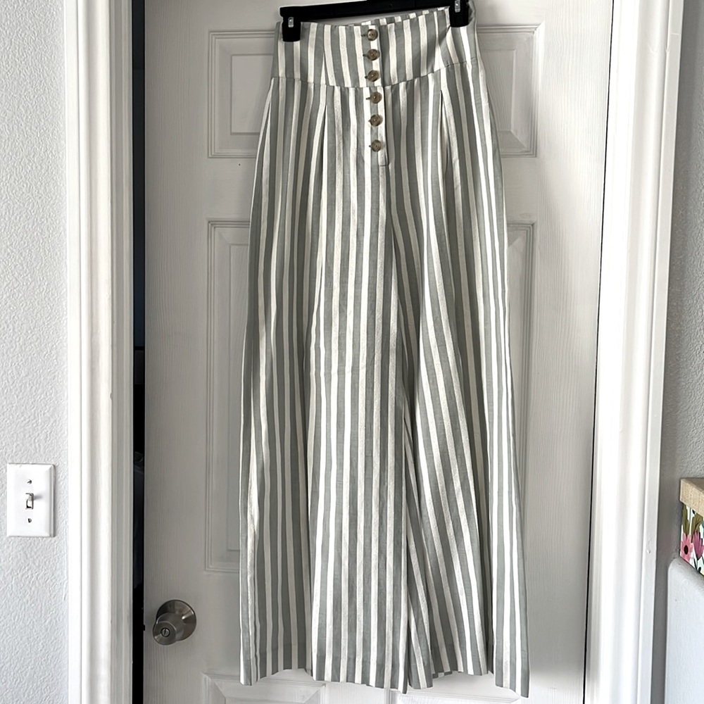 Gianni Bini high waist striped pants